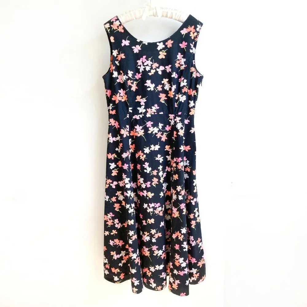 Chadwicks Cotton Sun Dress with Modest V-Back - Picture 1 of 9